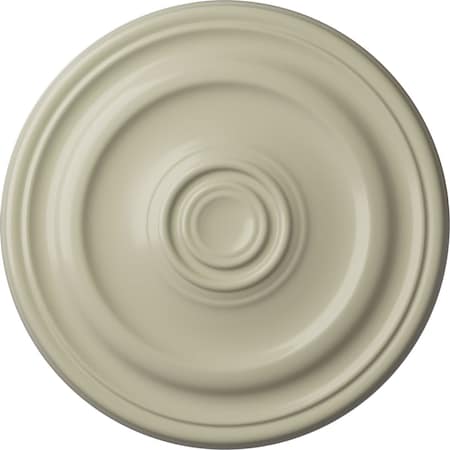 Ekena Millwork Kepler Traditional Ceiling Medallion (For Canopies up to 3 3/4"), 15 7/8"OD x 1 1/2"P, Clear Yellow CM16KPCYF